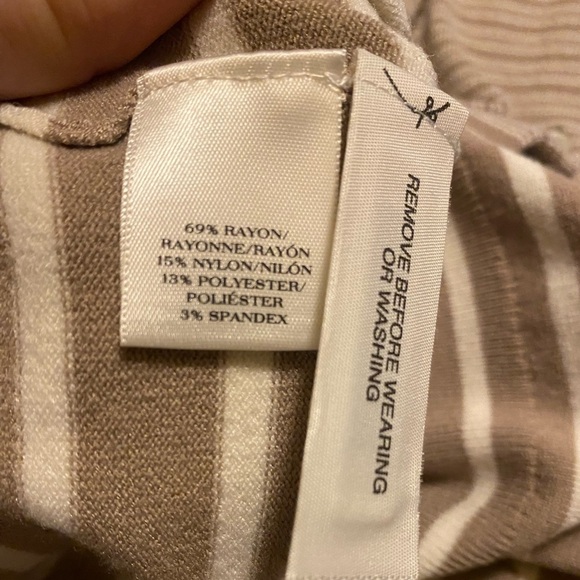 NWT Ann Taylor Striped Cardigan - Picture 5 of 5